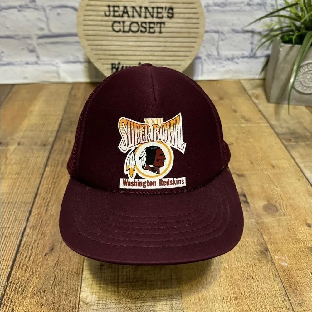 Vintage Washington Redskins XXII Super BowlโChampions NFL Snapback Hat